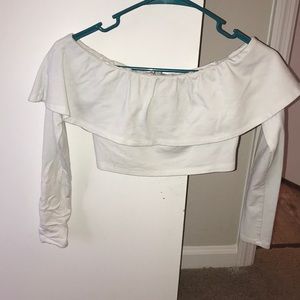Off shoulder Crop top